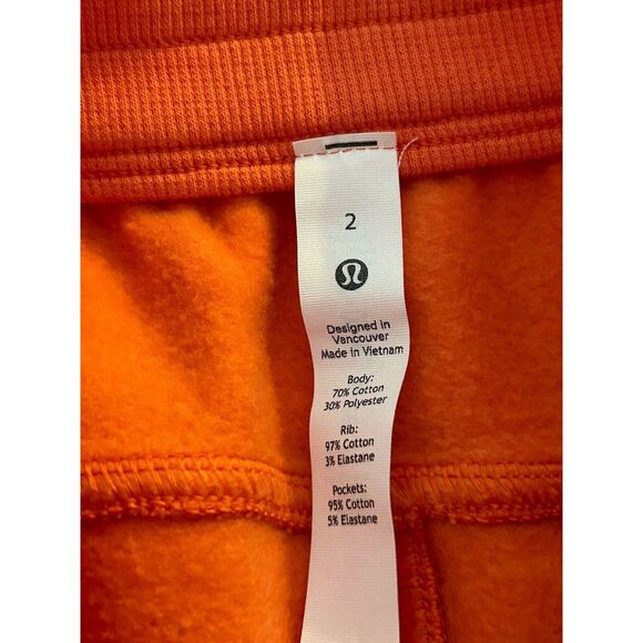LULULEMON Ready To Rulu‎ Scuba HR Jogger SIZE 6 Warm Coral color - Picture 6 of 7